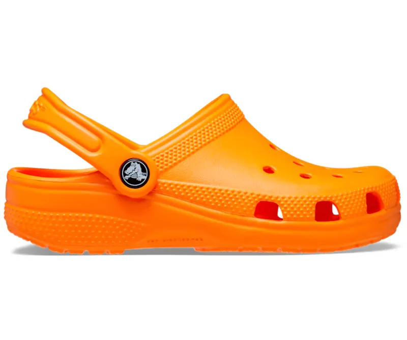 Crocs Classic Clog Kids in Orange Zing